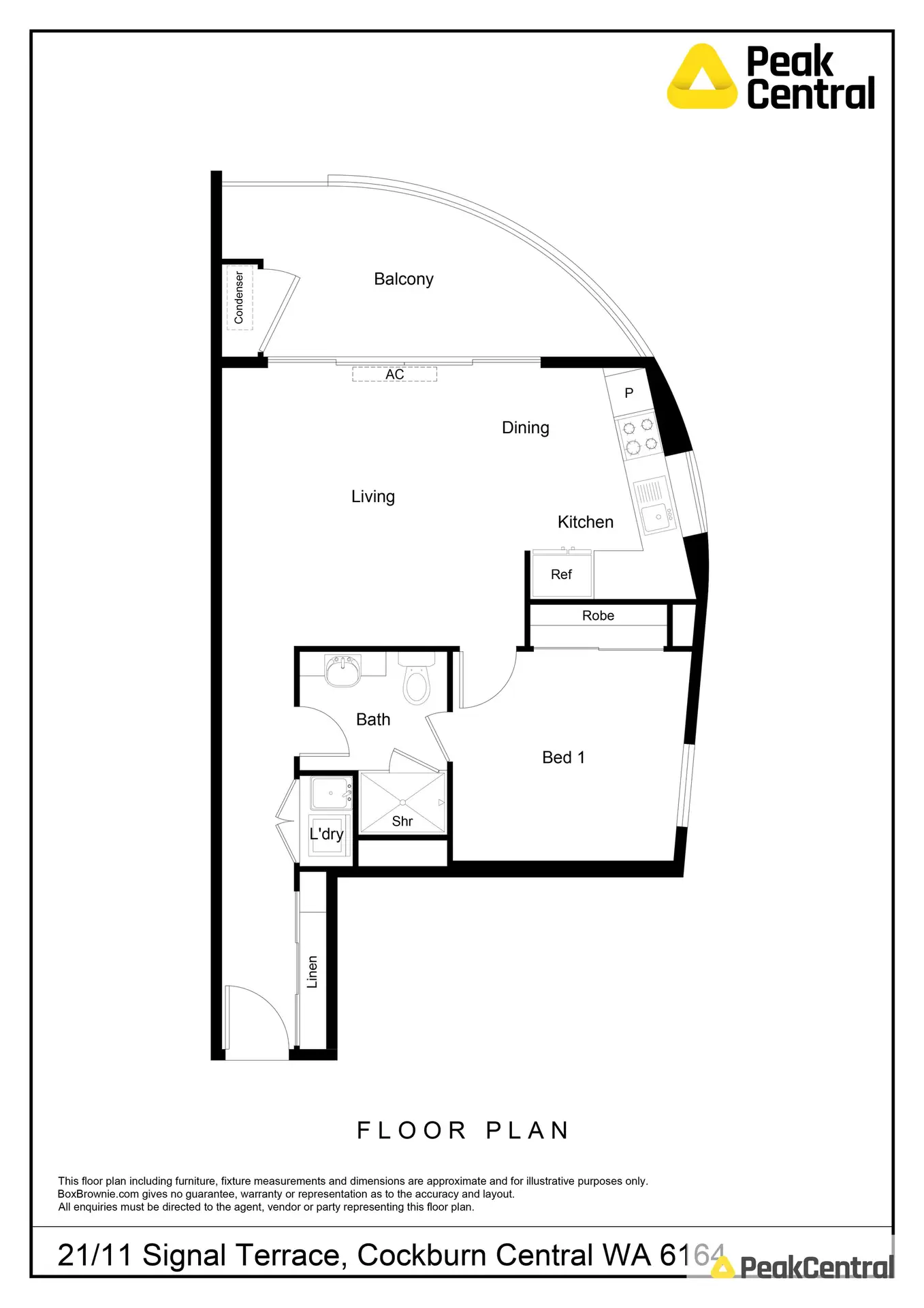 21/11 Signal Terrace, Cockburn Central Leased by Peak Central Property Group - image 1